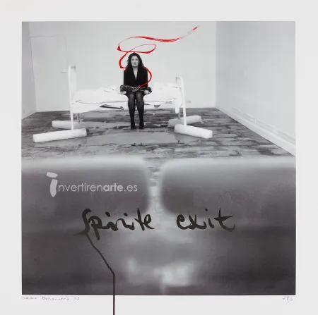 Screenprint Abramovic - Spirit exit