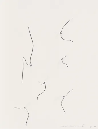 Lithograph Abramovic - Untitled