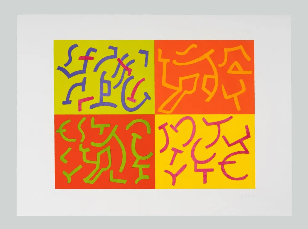 Etching And Aquatint Accardi - Composizione (E)