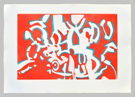 Etching And Aquatint Accardi - La ricerca del colore (A)