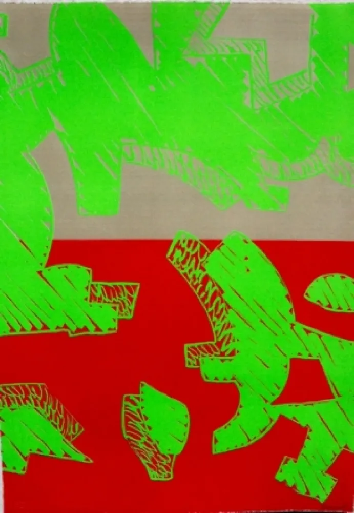 Lithograph Accardi - Senza titolo