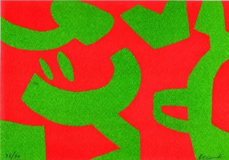 Lithograph Accardi - Senza titolo