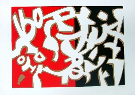 Lithograph Accardi - Senza titolo