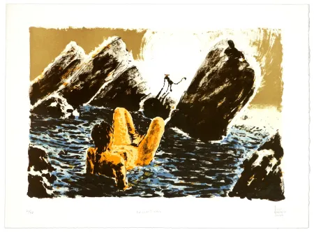 Lithograph Aceves Humana - Domesticar