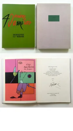 Illustrated Book Adami - ADAMI. Derrière le Miroir n° 206. Nov. 1973. TIRAGE DE LUXE SIGNÉ.