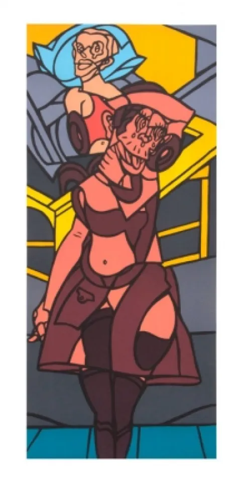 Lithograph Adami - Capriccio