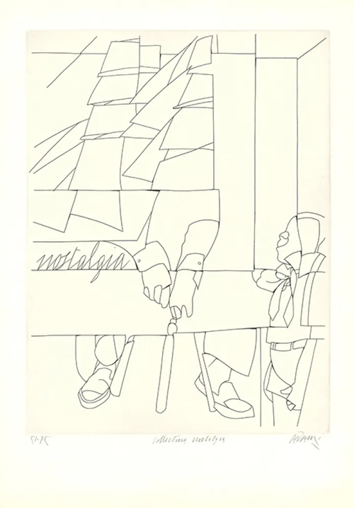 Etching Adami - Collecting Nostalgia