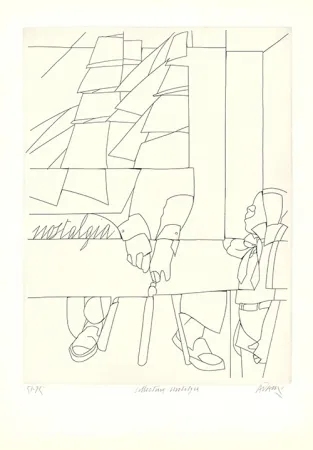 Etching Adami - Collecting Nostalgia