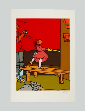 Screenprint Adami - Composizione