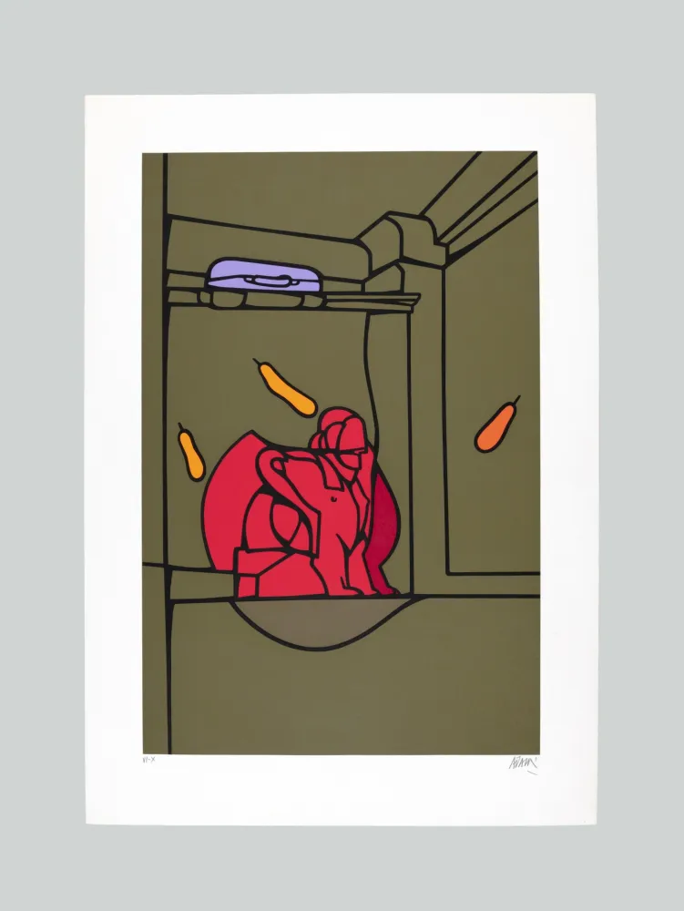 Screenprint Adami - Composizione