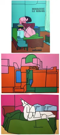 Illustrated Book Adami - Derrière le Miroir n° 188. ADAMI. Novembre 1970.