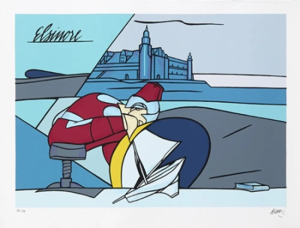 Screenprint Adami - Hamlet