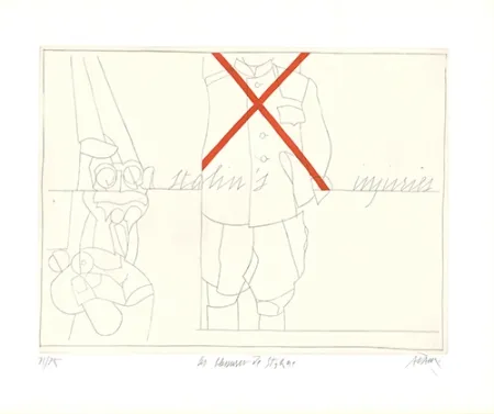 Etching Adami - Les blessures de Staline / Stalin's Injuries