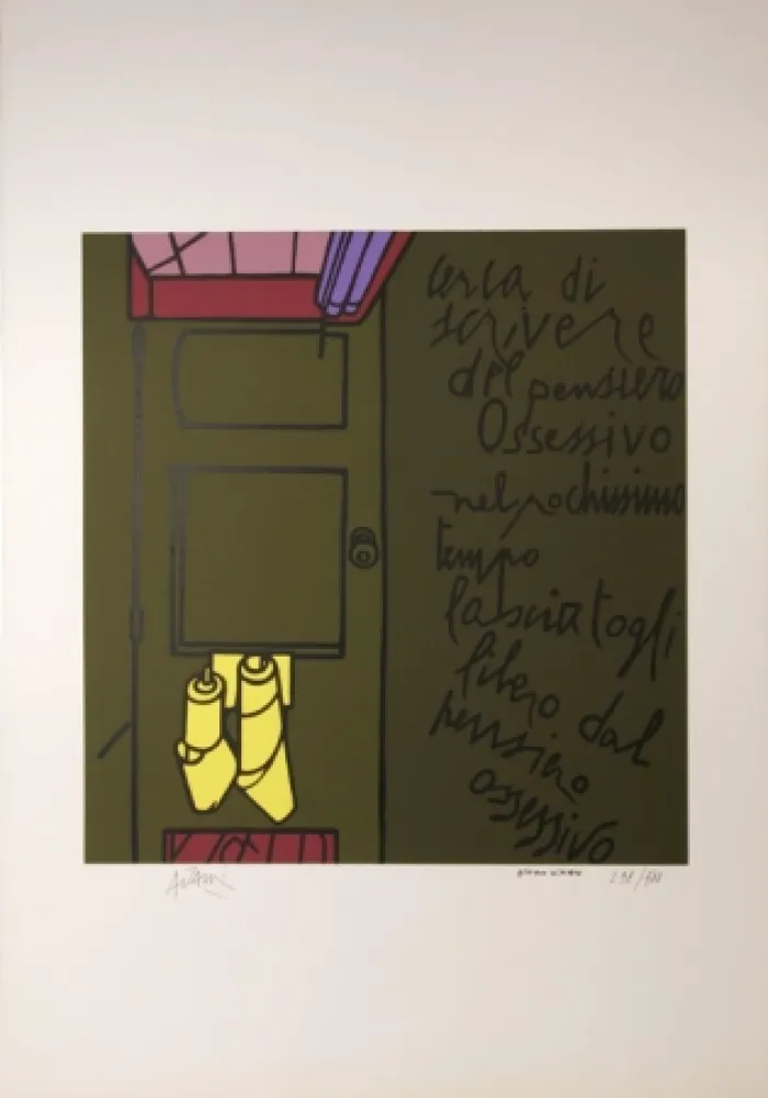 Screenprint Adami - Oltiero Oltieri