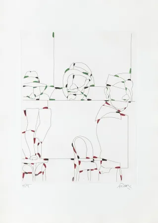 Etching Adami - Rittratti con espressione