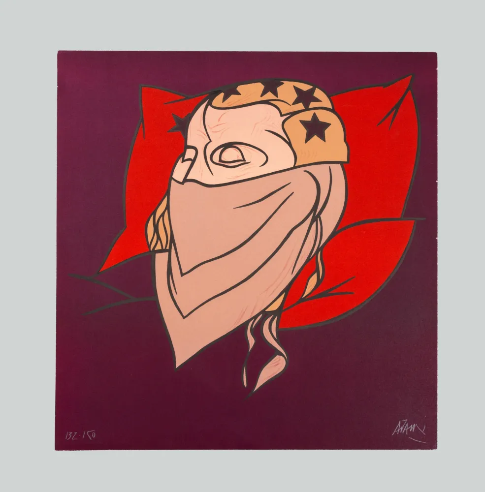 Screenprint Adami - Senza titolo