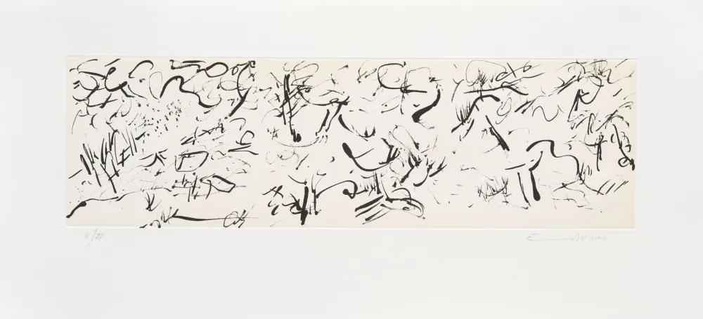 Etching Adnan - Forêt III (La)