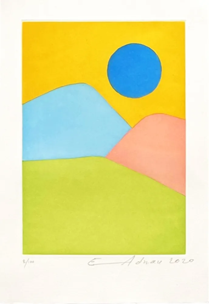 Etching Adnan - L'apocalypse arabe