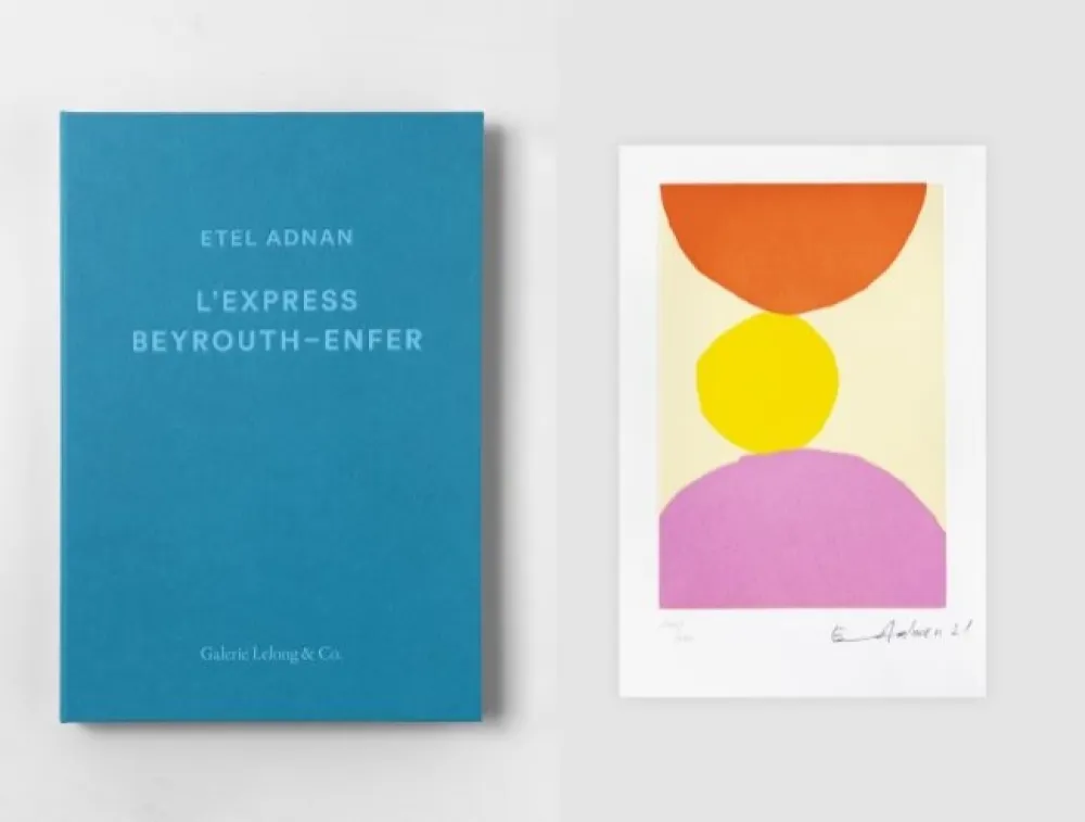 Illustrated Book Adnan - L'Express Beyrouth-Enfer