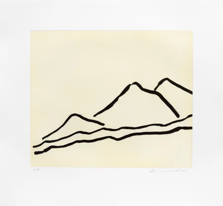 Etching Adnan - Quelque part...