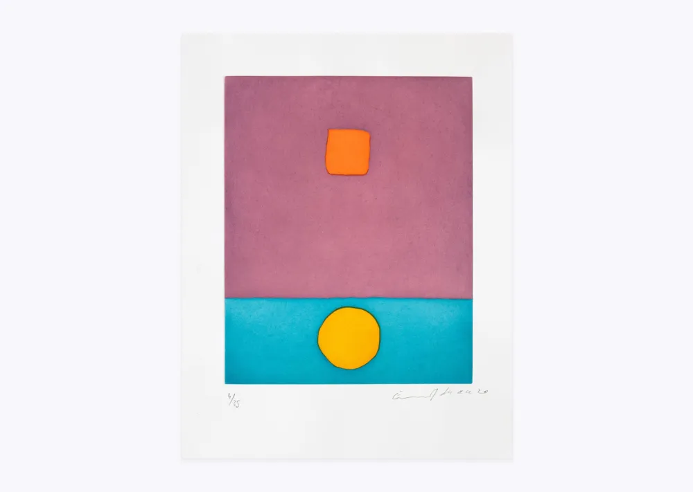 Etching Adnan - Soleil a vécu (Le)