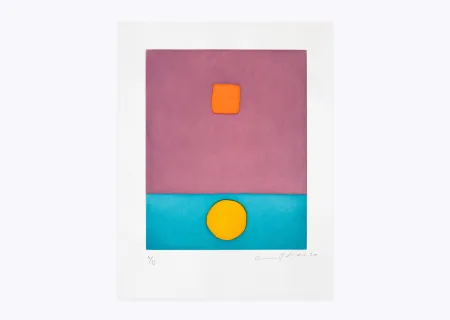 Etching Adnan - Soleil a vécu (Le)