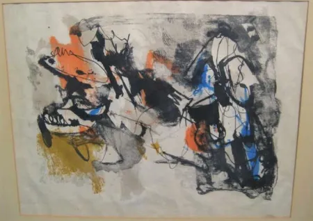 Lithograph Afro - La sagra degli uccelli