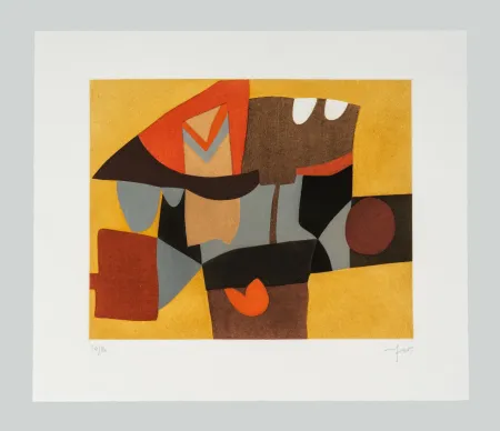 Etching And Aquatint Afro - Le vampire