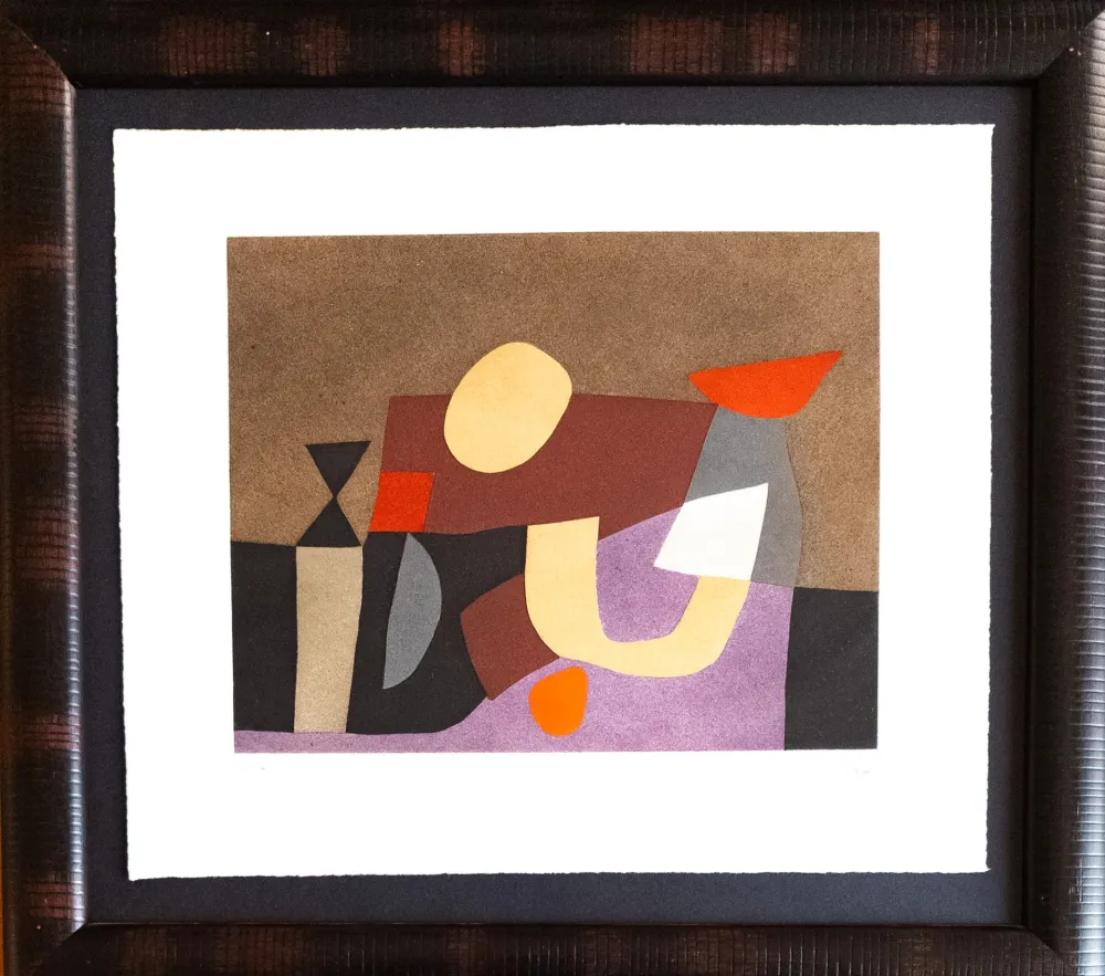 Etching And Aquatint Afro - Le voyage