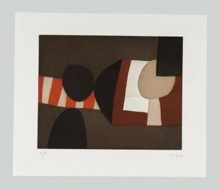 Etching And Aquatint Afro - L'invitation au voyage B