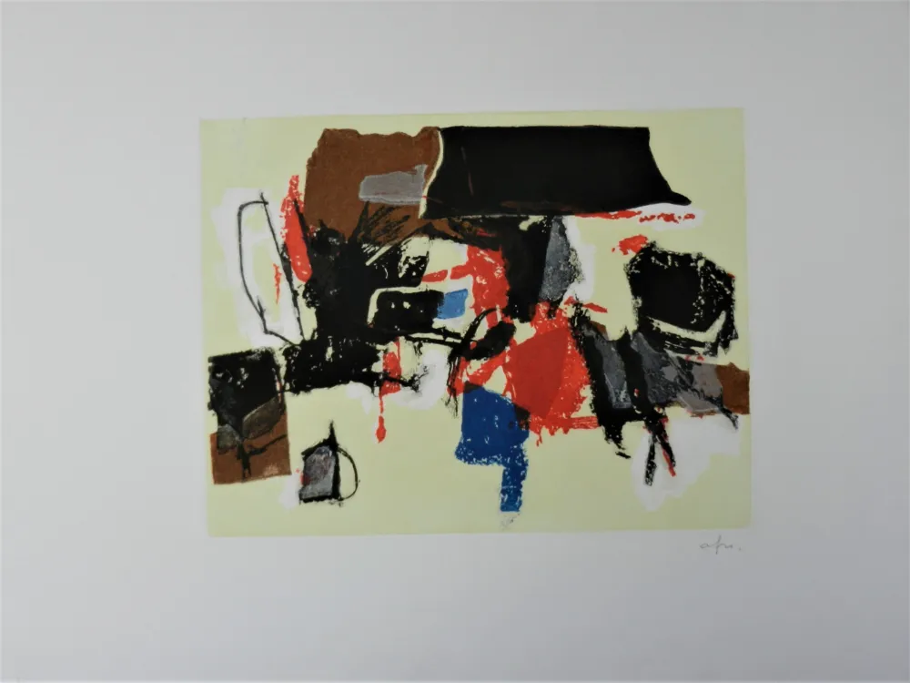 Etching And Aquatint Afro - Senza titolo