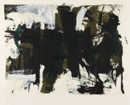 Lithograph Afro - Strada difesa C