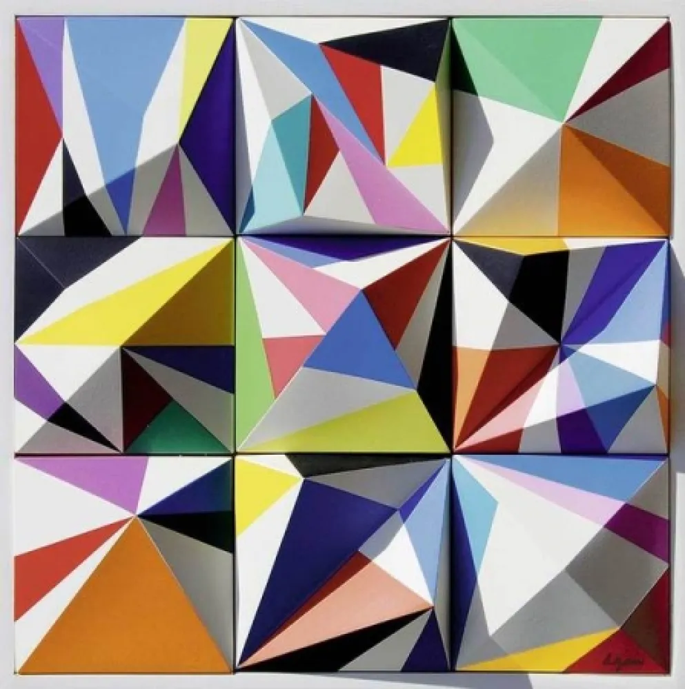 Lithograph Agam - Andromedar IV