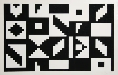 Screenprint Agam - Colors of Love