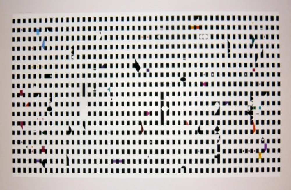 Screenprint Agam - Composition 1