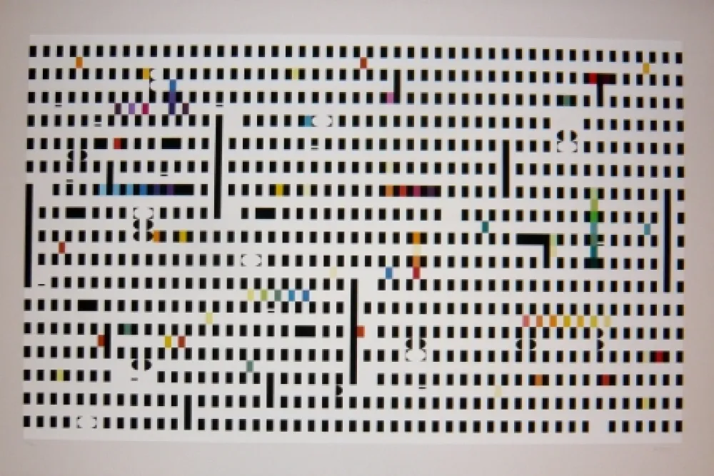 Screenprint Agam - Composition 2