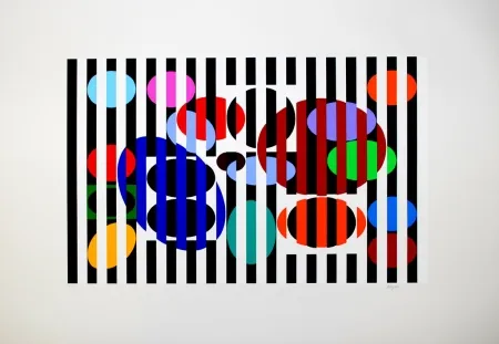 Screenprint Agam - Composition 2