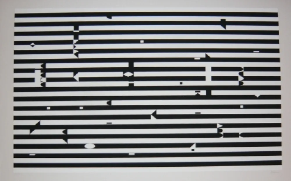 Screenprint Agam - Composition 3