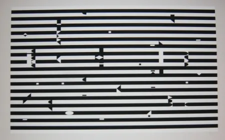 Screenprint Agam - Composition 3