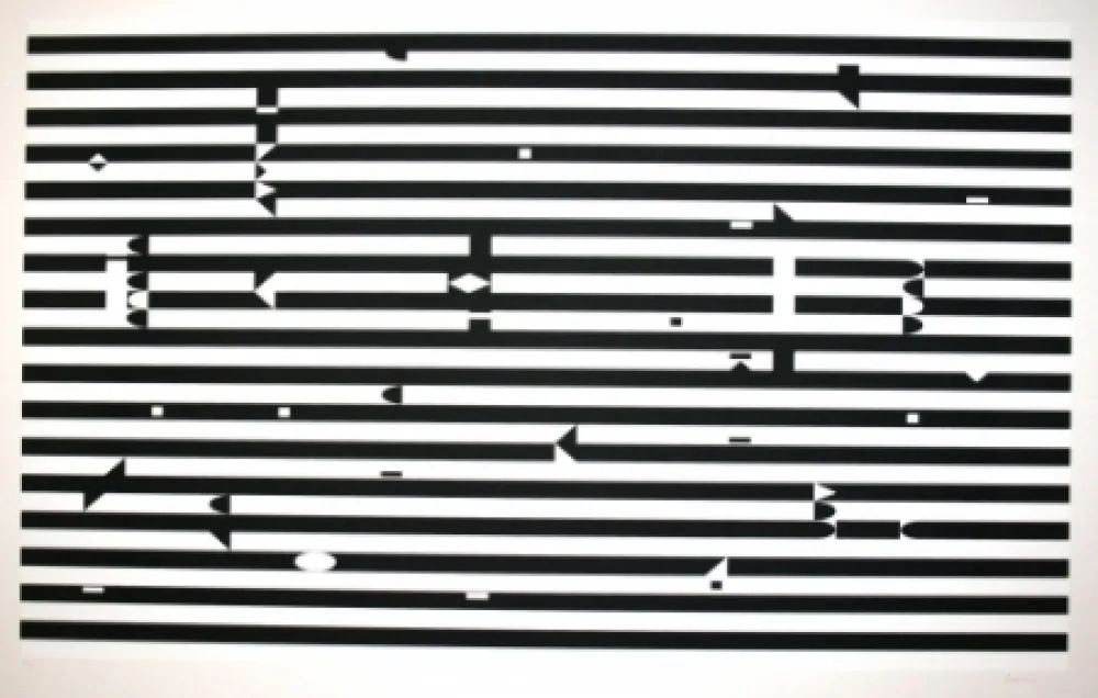 Screenprint Agam - SANS TITRE