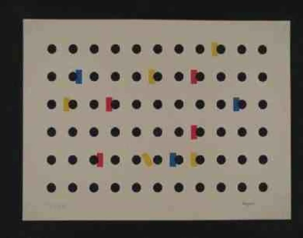 Screenprint Agam - Sans titre