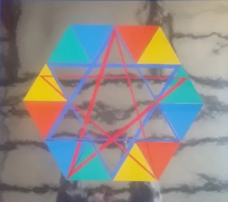 Screenprint Agam - Star of David - Abstract Illusionism