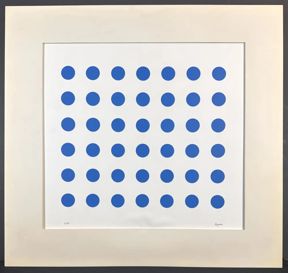 Lithograph Agam - Transformable Dialogue #1