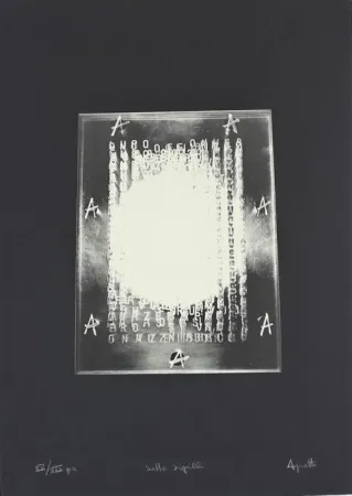 Screenprint Agnetti - Sette Sigilli