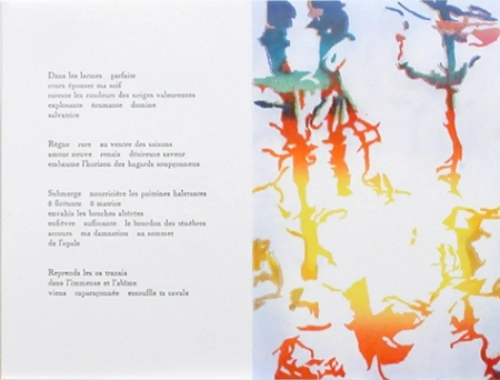 Illustrated Book Agosti - Laisse la mer trop tendre