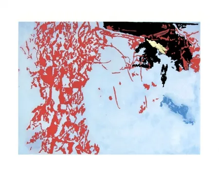 Aquatint Agosti - Orphée d'ombre