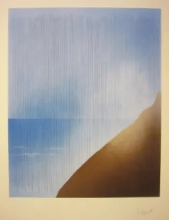 Lithograph Aguade - Mexico