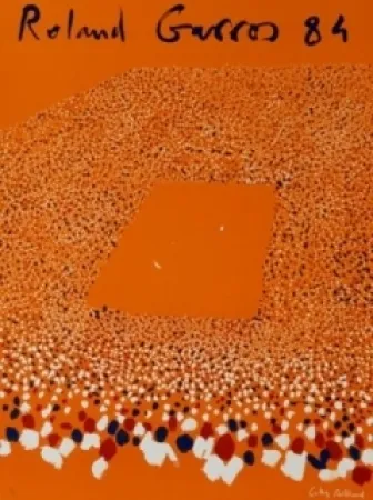 Lithograph Aillaud - Roland Garros 84