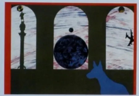 Lithograph Al Bengston - BA 2