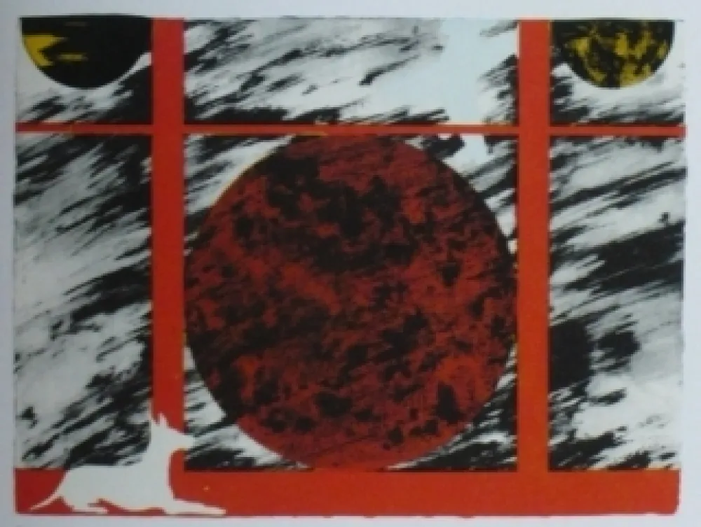 Etching Al Bengston - BA